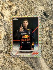 Max Verstappen [Gold Checker Flag] #1 Racing Cards 2022 Topps Chrome Formula 1 Prices