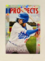 Samuel Munoz [Atomic] Baseball Cards 2023 Bowman Modern Prospects Prices