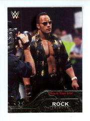 The Rock #11 Wrestling Cards 2016 Topps WWE The Rock Tribute Prices