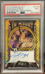 Shaquille O'Neal [Gold Prizm] #IF-SON Basketball Cards 2019 Panini Select in Flight Signatures Prices
