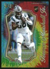 Terrace Marshall Jr. [Tie Dye] #SCR-16 Football Cards 2021 Panini Select Certified Rookies Prices