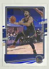 Stephen Curry [Blue] Basketball Cards 2020 Panini Clearly Donruss Prices