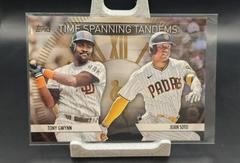 Juan Soto, Tony Gwynn [Gold] #TS-5 Baseball Cards 2023 Topps Update Time Spanning Tandems Prices