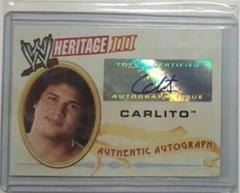 Carlito Wrestling Cards 2007 Topps Heritage III WWE Autographs Prices