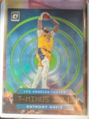 Anthony Davis [Lime Green] Basketball Cards 2019 Panini Donruss Optic T-Minus 3,2,1 Prices