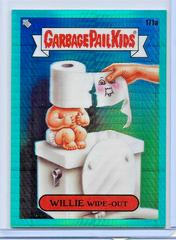 WILLIE Wipe-Out [Aqua Prism Refractor] #171a 2022 Garbage Pail Kids Chrome Prices
