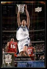 Dirk Nowitzki #36 Basketball Cards 2009 Upper Deck Prices