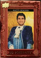 Matty Beniers [Red Frame] #P-15 Hockey Cards 2023 Upper Deck UD Portraits Prices