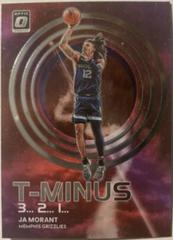 Ja Morant #9 Basketball Cards 2022 Panini Donruss Optic T Minus 3 2 1 Prices