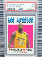Shaquille O'Neal Basketball Cards 2000 Topps Heritage Prices
