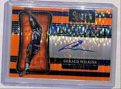 Gerald Wilkins [Orange Pulsar] #IF-GWL Basketball Cards 2021 Panini Select In Flight Signatures Prices