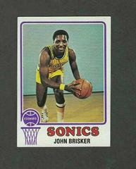 John Brisker Basketball Cards 1973 Topps Prices