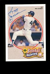 Reggie Jackson [1977 Mr. October] Baseball Cards 1990 Upper Deck Heroes Reggie Jackson Prices