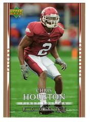 Chris Houston [Gold] Football Cards 2007 Upper Deck First Edition Prices