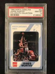 James Worthy Basketball Cards 1989 Collegiate Collection North Carolina Prices