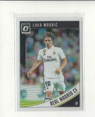 Luka Modric [Optic] Soccer Cards 2018 Panini Donruss Prices