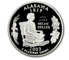2003 S [SILVER ALABAMA PROOF] Coins State Quarter Prices