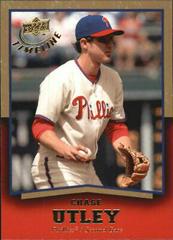 Chase Utley #10 Baseball Cards 2008 Upper Deck Timeline Prices
