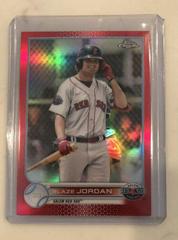 Blaze Jordan [Red Refractor] #PDC-115 Baseball Cards 2022 Topps Pro Debut Chrome Prices