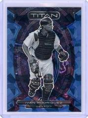 Ivan Rodriguez [Navy Blue Ice] #23 Baseball Cards 2023 Panini Chronicles Titan Prices