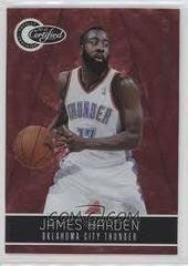 James Harden [Red] #129 Basketball Cards 2010 Panini Totally Certified Prices