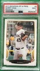 Gerrit Cole #6 Baseball Cards 2013 Bowman Draft Picks & Prospects Rookies Prices