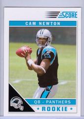 Cam Newton [Field Background Glossy] #315 Football Cards 2011 Panini Score Prices