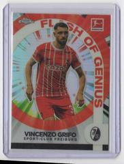 Vincenzo Grifo Soccer Cards 2022 Topps Chrome Bundesliga Flash of Genius Prices