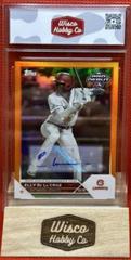 Elly De La Cruz [Autograph Orange] #PD-170 Baseball Cards 2023 Topps Pro Debut Prices