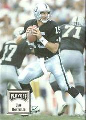 Jeff Hostetler #9 Football Cards 1993 Playoff Contenders Prices