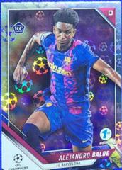 Alejandro Balde [Starball] #164 Soccer Cards 2021 Topps UEFA Champions League 1st Edition Prices