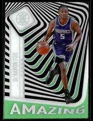 De'Aaron Fox [Emerald] #7 Basketball Cards 2020 Panini Illusions Amazing Prices