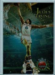 Julius Erving [Finest Refractor] #115 Basketball Cards 1996 Topps Stars Prices