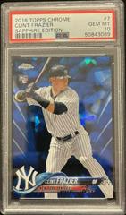 Clint Frazier #7 Baseball Cards 2018 Topps Chrome Sapphire Prices