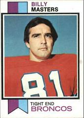 Billy Masters #242 Football Cards 1973 Topps Prices