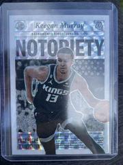 Keegan Murray [White] #9 Basketball Cards 2022 Panini Mosaic Notoriety Prices