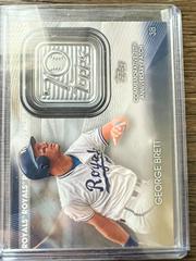 George Brett #70LP-GB Baseball Cards 2021 Topps 70th Anniversary Logo Patch Prices