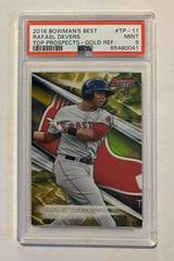 Rafael Devers [Gold Refractor] #TP-11 Baseball Cards 2016 Bowman's Best Top Prospects Prices