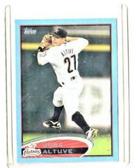 Jose Altuve [Wal Mart Blue Border] Baseball Cards 2012 Topps Prices