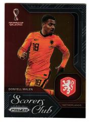 Donyell Malen #17 Soccer Cards 2022 Panini Prizm World Cup Scorers Club Prices