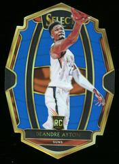 DeAndre Ayton [Die Cut Blue Prizm] Basketball Cards 2018 Panini Select Prices