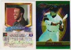 Barry Bonds #230 Baseball Cards 1994 Finest Prices