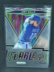 Joey Gallo #FR-10 Baseball Cards 2021 Panini Prizm Fearless Prices