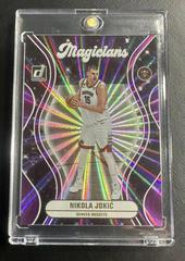 Nikola Jokic [Purple] #7 Basketball Cards 2023 Panini Donruss Magicians Prices