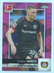 Florian Wirtz [Pink Wave Refractor] Soccer Cards 2020 Topps Chrome Bundesliga Prices