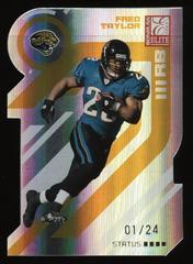 Fred Taylor [Status Gold] #46 Football Cards 2005 Panini Donruss Elite Prices