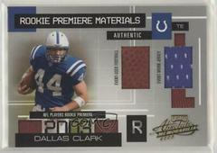 Dallas Clark Football Cards 2003 Playoff Absolute Memorabilia Prices