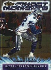 Germane Crowell Football Cards 2000 Topps Finest Moments Prices