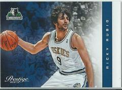 Ricky Rubio #119 Basketball Cards 2012 Panini Prestige Prices