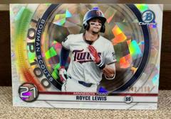 Royce Lewis [Atomic Refractor] #BTP21 Baseball Cards 2020 Bowman Chrome Scouts' Top 100 Prices
